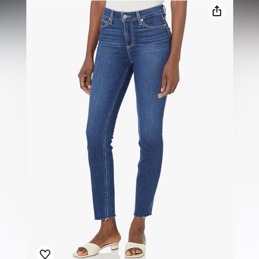 PAIGE hoxton ankle peg Jean